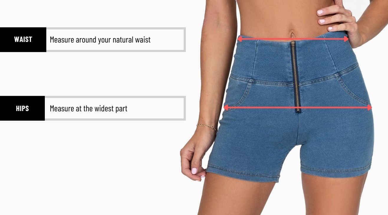 Size guide melody shorts