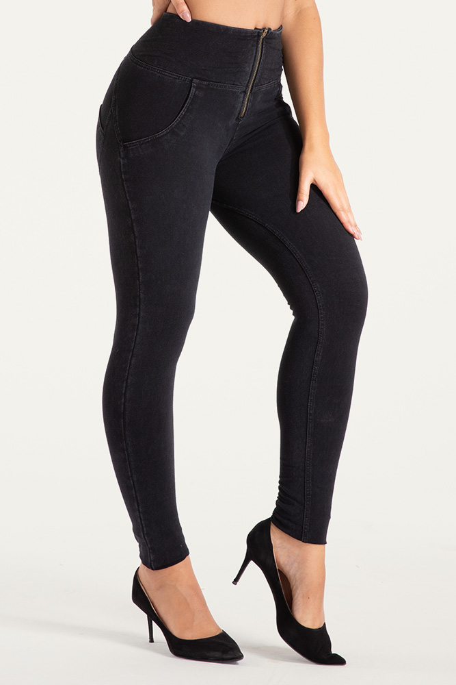 Buy Shascullfites Melody Black Women's Jeans High Waist Jeans