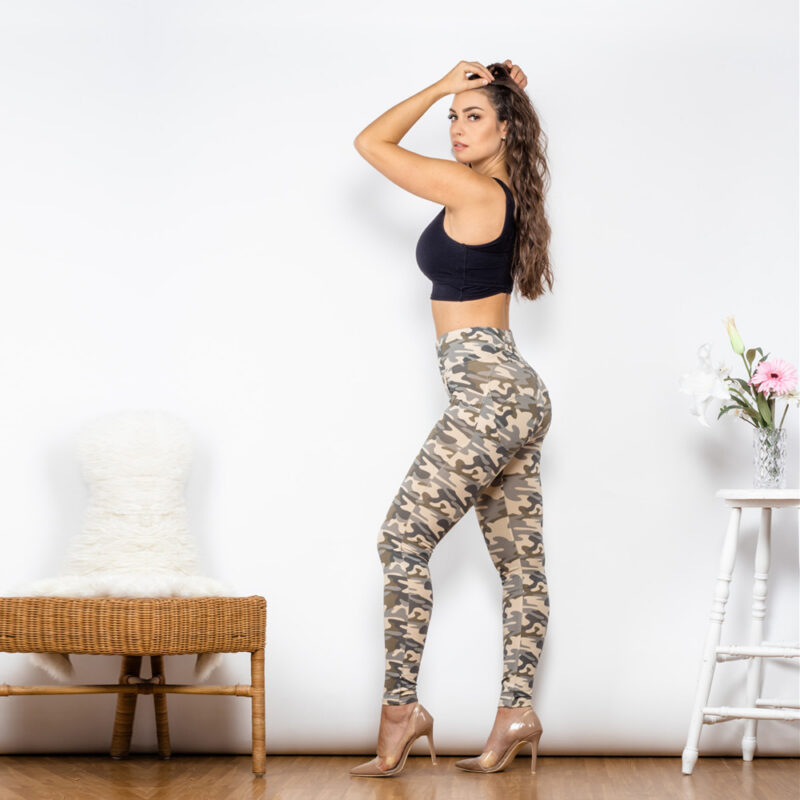 Melody High Waist Light Camo - Image 2